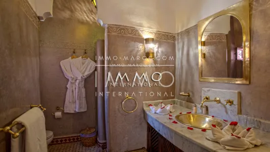 ryad immobilier luxe à vendre marrakech Maison d'hôtes Marrakech Place Jamaa El Fna Dabachi