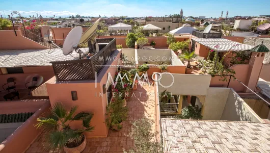 Vente riad propriete luxe marrakech à vendre Maison d'hôtes Marrakech Place Jamaa El Fna Dabachi