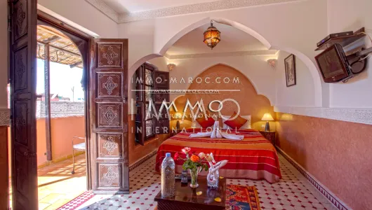 ryad luxe Maison d'hôtes Marrakech Place Jamaa El Fna Dabachi