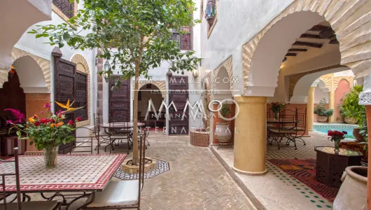 Riad à vendre prestige a vendre Maison d'hôtes Marrakech Place Jamaa El Fna Dabachi