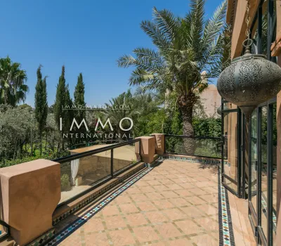 Villa à vendre Marocain épuré Marrakech Golfs Amelkis