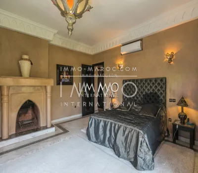 Villa à vendre Marocain épuré Marrakech Golfs Amelkis