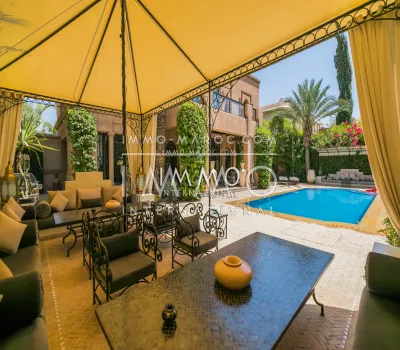 Achat villa Marocain épuré Marrakech Golfs Amelkis