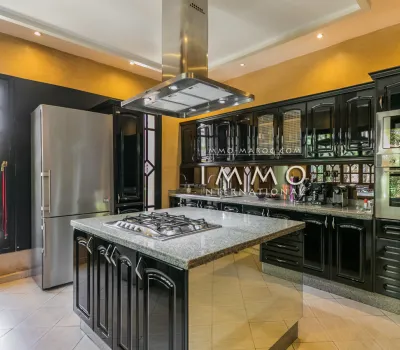 villa vente Marocain épuré Marrakech Golfs Amelkis