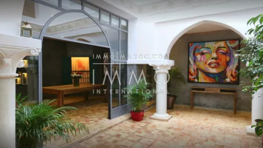Riad à vendre immobilier luxe à vendre marrakech Marrakech Place Jamaa El Fna Dar El Bacha
