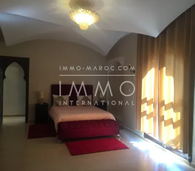 Location maison Marocain épuré luxe Marrakech Palmeraie