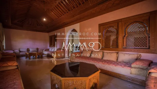 Vente maison Marocain propriete luxe marrakech à vendre Marrakech Golfs Amelkis