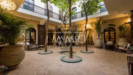 achat riad Maison d'hôtes Marrakech