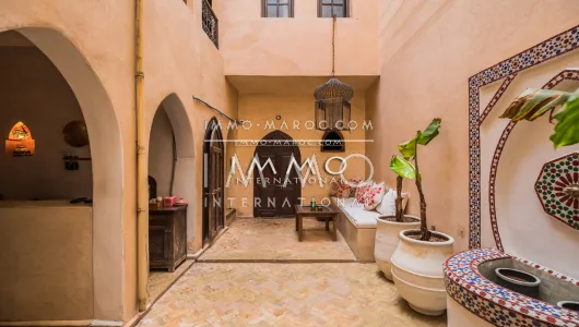 achat riad Maison d'hôtes Marrakech