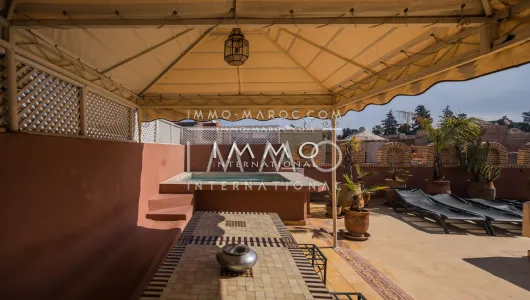 riad vente Marocain épuré Marrakech