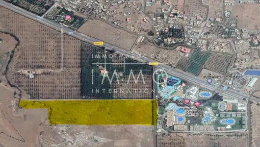 Sale site Ground villa Marrakech Exterior Route Ourika