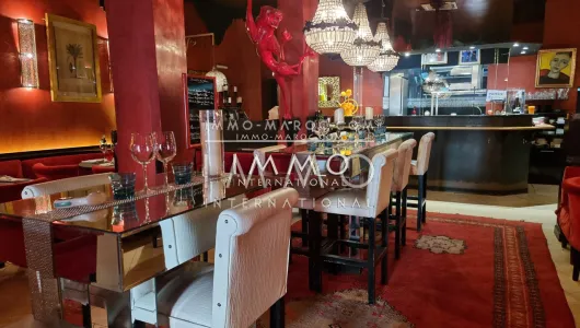 Vente local commercial Restaurant Marrakech Centre ville Guéliz