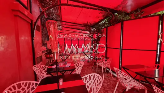 Local commercial à vendre Restaurant Marrakech Centre ville Guéliz