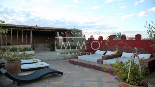 ryad Accès voiture immobilier luxe à vendre marrakech Marrakech Autres Secteurs Médina