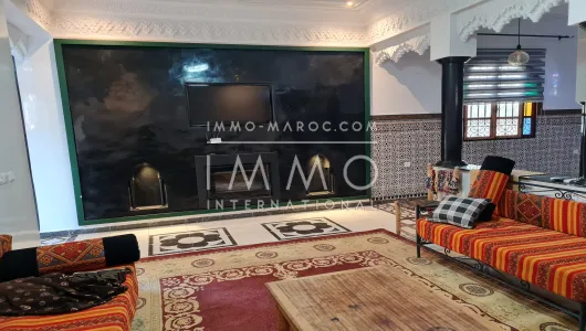 Location maison Marocain épuré Marrakech Extérieur Route Ourika