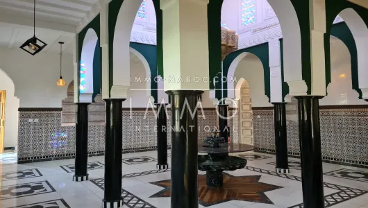 Maison à louer Marocain épuré Marrakech Extérieur Route Ourika