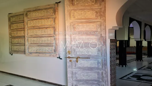 Maison à louer Marocain épuré Marrakech Extérieur Route Ourika