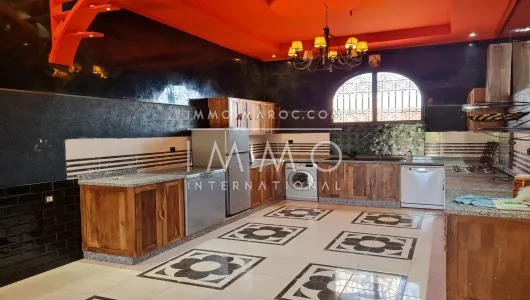 Maison à louer Marocain épuré Marrakech Extérieur Route Ourika