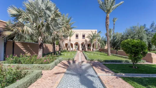 Maison à louer immobilier luxe à vendre marrakech Marrakech Palmeraie Bab Atlas