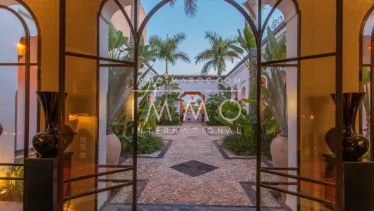 Maison à louer immobilier luxe à vendre marrakech Marrakech Palmeraie Bab Atlas