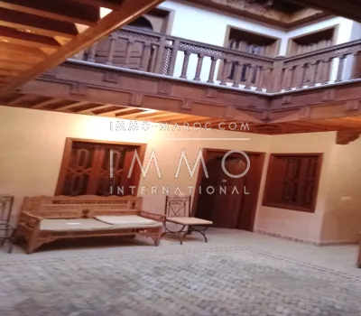 Riad for sale Marrakech Car access within 10 minutes of the place