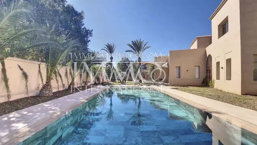 Vente villa Contemporain prestige a vendre Marrakech Palmeraie Circuit Palmeraie
