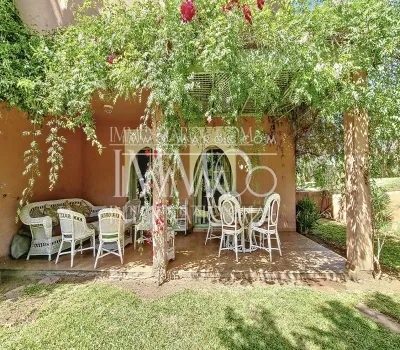 Appartement à vendre Marocain épuré Marrakech Palmeraie Circuit Palmeraie