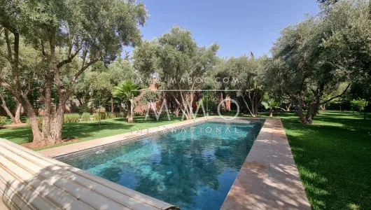 acheter maison prestige a vendre Marrakech Extérieur Route Ourika