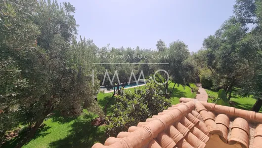 Maison à vendre agence immobiliere de luxe marrakech Marrakech Extérieur Route Ourika