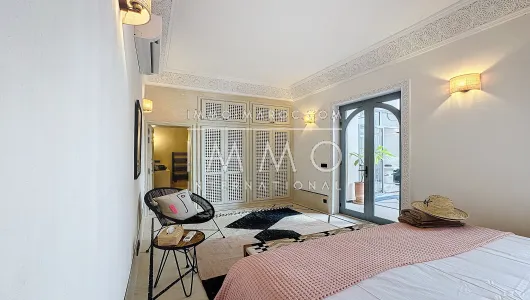 achat riad Marocain épuré Marrakech moins de 10 minutes de la place Sidi Mimoune
