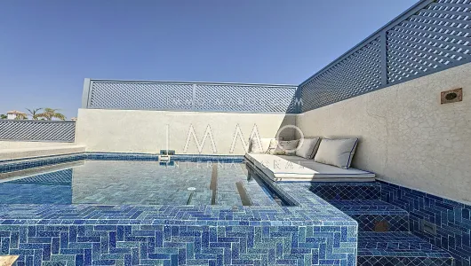 riad vente Marocain épuré Marrakech moins de 10 minutes de la place Sidi Mimoune