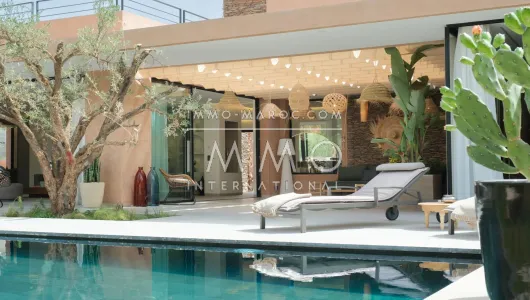 Achat villa Moderne luxe Marrakech Golfs Amelkis