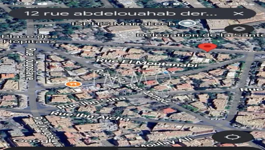 Land for sale Zone Immeuble Marrakech Center ville Guéliz