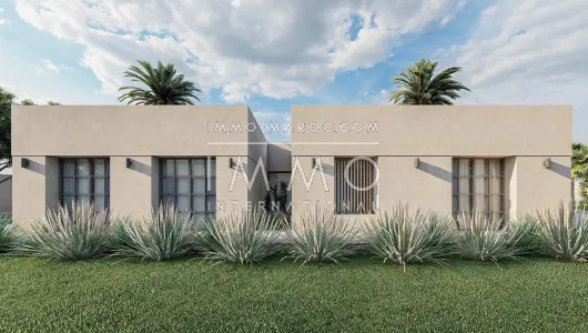 villa achat Contemporain Marrakech Extérieur Route Fes