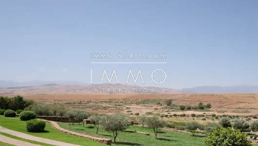 Terrain à vendre Maison d'hôtes Marrakech Extérieur Route Amizmiz