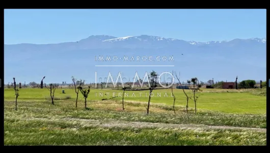 Vente terrain Terrain villa Marrakech Golfs GOLF ARGANA