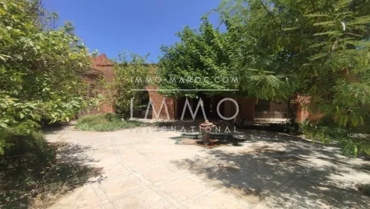 achat terrain Ferme Marrakech Extérieur Route Ourika