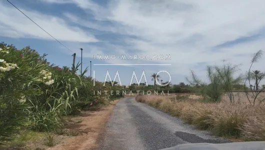 Terrain à vendre Terrain villa Marrakech Extérieur Route Ouarzazate