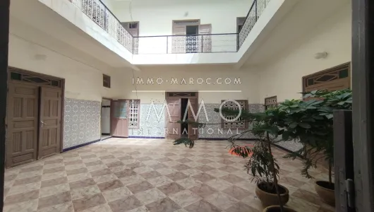 Riad à vendre Marocain épuré Marrakech Place Jamaa El Fna Kenaria