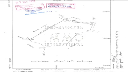 Terrain à vendre Terrain villa Marrakech Extérieur Route Amizmiz