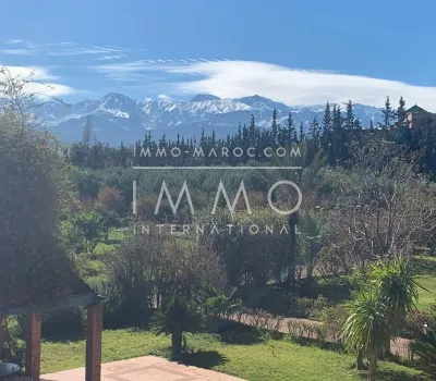 Achat villa Marrakech