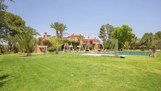 Vente villa Marrakech Palmeraie