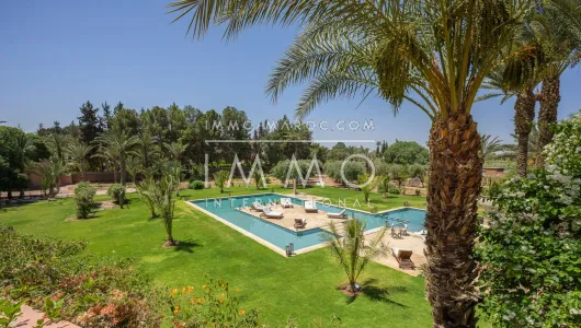 Achat villa Marrakech Palmeraie