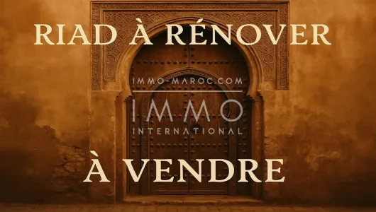 Vente riad Marrakech