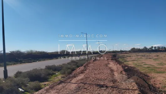 Vente terrain Terrain villa Marrakech Extérieur Route Ouarzazate