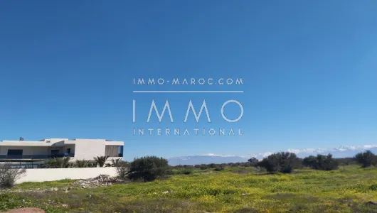 Terrain à vendre Terrain villa Marrakech Extérieur Route Amizmiz