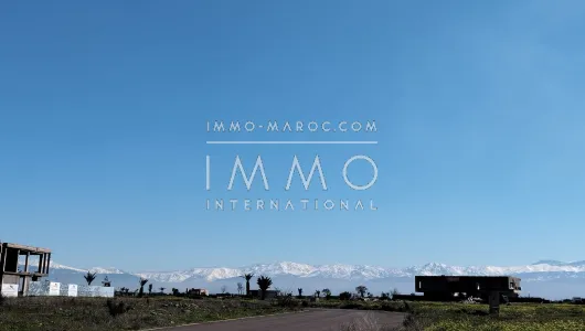achat terrain Terrain villa Marrakech Extérieur Route Ouarzazate