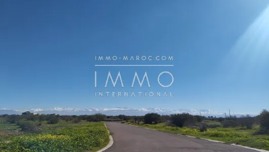 Land for sale Terrain villa Marrakech Exterior Route Amizmiz