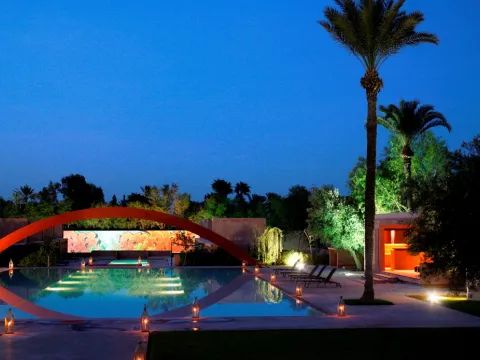 Contemporary villa rental Marrakech Palmeraie