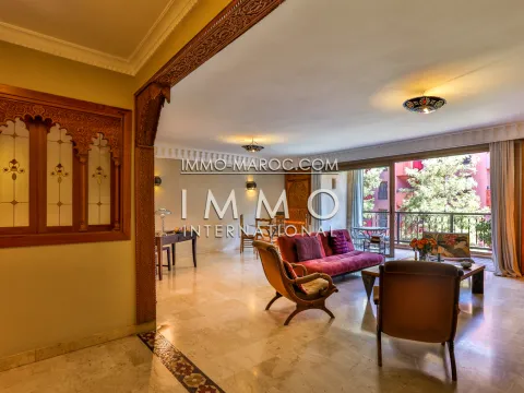 Apartment for sale sleek Moroccan Marrakech city center Guéliz